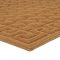 Hnědá textilní vstupní rohož Bricks - Deco - 75 x 