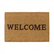 Kokosová vnitřní čistící vstupní rohož FLOMA Ruco Welcome - 40 x 60 x 1,5 cm