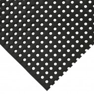 Černá gumová protiskluzová průmyslová rohož - 10 m x 90 cm x 1 cm - zvětšit obrázek
