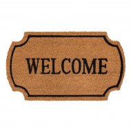 Kokosová vnitřní čistící vstupní rohož FLOMA Ruco Welcome - 40 x 70 x 1,5 cm