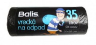 Sáčky do košů 500x600/35L, 50 v roli