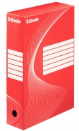 Archivační krabice Esselte, 8 cm, červená