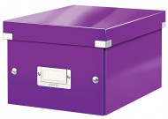 Malá krabice A5 Leitz Click-N-Store - purpurová - zvětšit obrázek