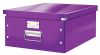 Velká krabice A3 Leitz Click-N-Store - purpurová