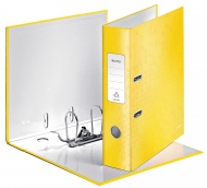Pákový pořadač Leitz 180° WOW - 8 cm, žlutá