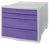 Zásuvkový box Esselte Colour Breeze, levandulová