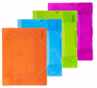 Složka 3 klopá A4 s gumou Neo Colori