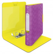 Mobilní pořadač Leitz ACTIVE Retro Chic  fialová - 5 cm - zvětšit obrázek