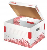 Rychle složitelný archivační kontejner s víkem Esselte Speedbox vel. M