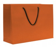 Taška papírová  36x12x32cm-oranžová - zvětšit obrázek