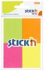 Blok lepící Stickn 40x50/4 neon 4x50listů