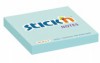 Blok lepící Stickn 76x76 mm, pastelově modrý