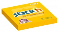 Blok lepici Stickn 76x76 mm, 100 lístků,  360st. oranžový