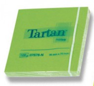 Samolepicí bločky Tartan zelený - zvětšit obrázek