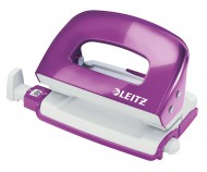 Celokovová děrovačka Leitz 5060 metalická purpurová - zvětšit obrázek