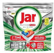Tablety JAR do myčky 15ks - Platinum plus - zvětšit obrázek