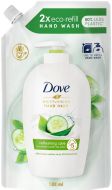 Tekuté mýdlo DOVE, náplň-ECO 500ml, cucumber-green tea dezinfekční 500 ml - zvětšit obrázek