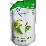 Miléne zelené jablko a oliva tekuté mýdlo náhradní náplň 1 l