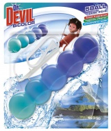 Dr.Devil - WC BiColor 5Ball Polar aqua, 35 g - zvětšit obrázek