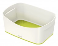 Stolní box Leitz MyBox, bílá/zelená - zvětšit obrázek