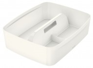 Organizér s držadlem Leitz MyBox (L), bílá