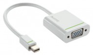 Adaptér Mini Display Port - VGA Leitz Complete, Bílá - zvětšit obrázek