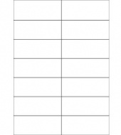 Univerzální etikety Kores 105 x 42,3 mm - zvětšit obrázek