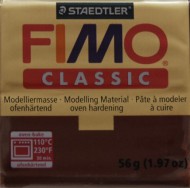 Modelovací hmota FIMO CLASSIC 56gr-čokoládová 77 - zvětšit obrázek