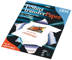 IBM T-Shirt transfer paper - zvětšit obrázek