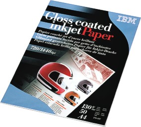 IBM Gloss coated inkjet paper - zvětšit obrázek