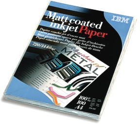 IBM Matt coated inkjet paper - zvětšit obrázek