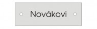 Dveřní štítek - typ 1