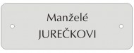 Dveřní štítek - typ 4