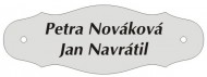 Dveřní štítek - typ 8