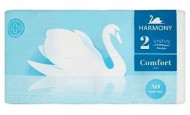 Toaletní papír Harmony Comfort-8 modrý - zvětšit obrázek