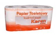 Toaletní papír Karen bílý