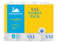 Toaletní papír Harmony Comfort XXL, 2 vrstvý, 24 ks