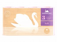 Toaletní papír Soft Flora Perf. /8, 3vrstvý