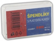 Špendlíky s hlavičkou