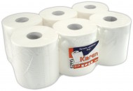 Papírové ručníky 1vrst. bílé 19 cm-6 ks