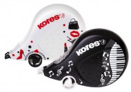 Korekční strojek Kores Scooter černá/bílá