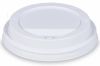 Víčko vypouklé bílé PS, 62 mm