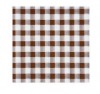Ubrousky pr.33x33/100 karo hnědé