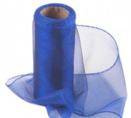 Organza 12 cm - královská modř 083 - zvětšit obrázek
