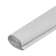 Krepov papr stbrn metal