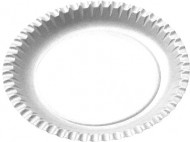 Talíř lepenkový mělký 18 cm