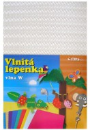 Vlnitý karton zvlněná vlna - bílá