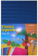 Vlnitý karton zvlněná vlna - modrá