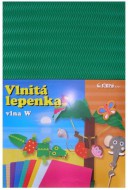 Vlnitý karton zvlněná vlna - zelená