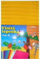 Vlnitý karton zvlněná vlna - žlutá - zvětšit obrázek